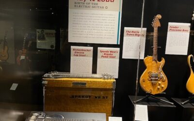 Merle’s and Speedy’s Bigsbys at the CMHOF