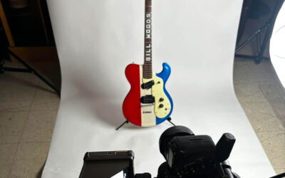 Photographing a Few Guitars at Marc Lipco’s