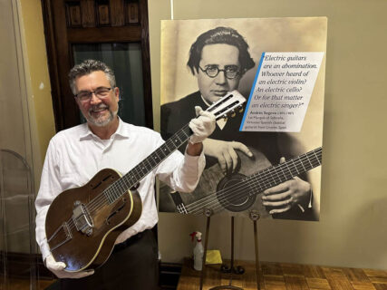 A Visit with the Very First Electric Guitar