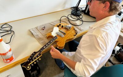 Early 1950s Jim Harvey Electric Mandolin Restoration