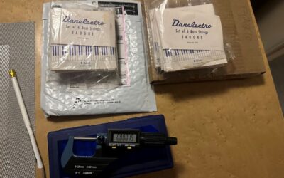 Danelectro Six-String Bass Strings Follow-up